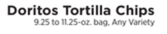 ShopRite Tortilla chips offer