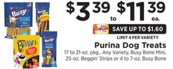 ShopRite Dog treats offer