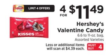ShopRite Valentine candy offer