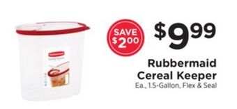 ShopRite Cereal keeper offer