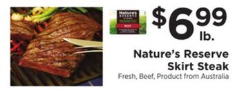 ShopRite Skirt steak offer