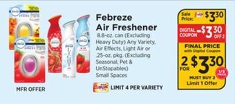 ShopRite Air freshener offer