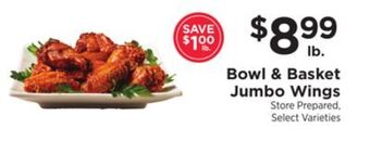 ShopRite Jumbo wings offer