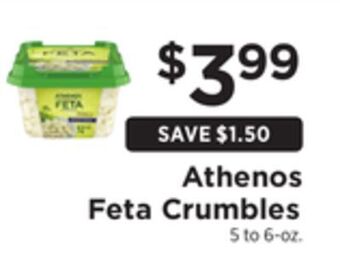 ShopRite Feta crumbles offer