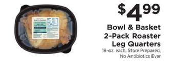 ShopRite 2-pack roaster leg quarters offer