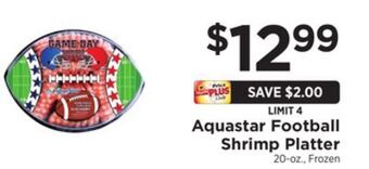 ShopRite Football shrimp platter offer