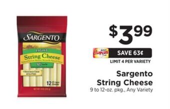 ShopRite String cheese offer