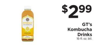 ShopRite Kombucha drinks offer