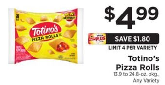 ShopRite Pizza rolls offer