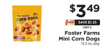 ShopRite Mini corn dogs offer