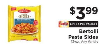 ShopRite Pasta sides offer