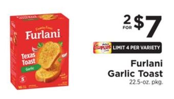 ShopRite Garlic toast offer
