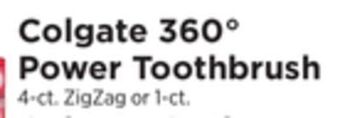 ShopRite 360° power toothbrush offer