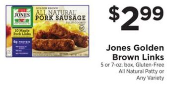 ShopRite Golden brown links offer