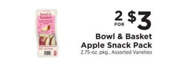 ShopRite Apple snack pack offer