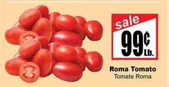Rancho Markets Roma tomato offer