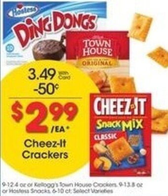 Kroger Cheez-It Crackers offer