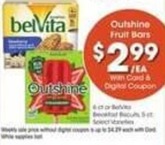 Kroger Outshine Fruit Bars offer