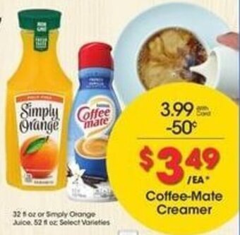 Kroger Coffee-Mate Creamer offer