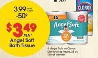Kroger Angel Soft Bath Tissue offer
