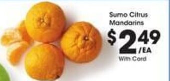Kroger Sumo Citrus Mandarins offer