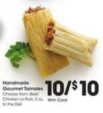 Kroger Handmade Gourmet Tamales offer