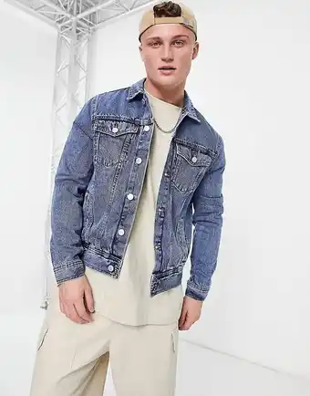 ASOS New look denim jacket in light blue wash offer