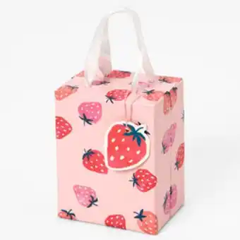 Claire's Pink strawberry print earring gift box offer