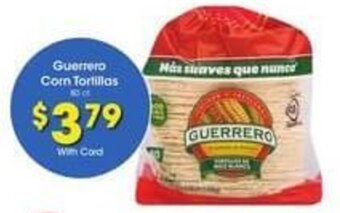 Kroger Guerrero Corn Tortillas offer