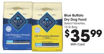 Kroger Blue Buffalo Dry Dog Food offer