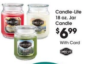 Kroger Candle-Lite 18 oz. Jar Candle offer