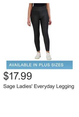 Costco Sage ladies' everyday legging offer