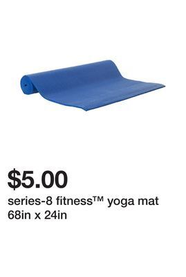Five Below Series-8 fitness™ yoga mat 68in x 24in offer