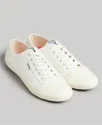 Superdry Vegan canvas casual trainers offer