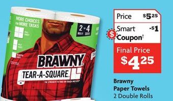 Family Dollar Brawny paper towels offer