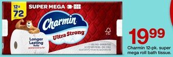 Target Charmin 12-pk. super mega roll bath tissue offer