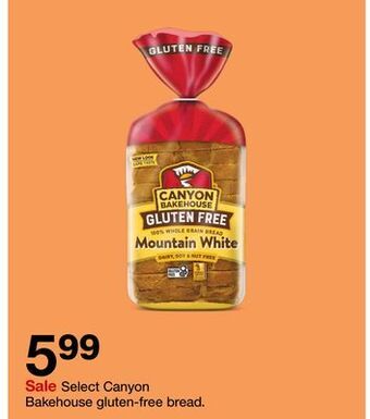 Target Select canyon bakehouse gluten-free bread offer