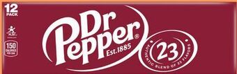 Target Dr pepper and more 12-pk. soda offer