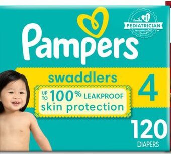Target Pampers swaddlers 120-ct. enormous-pack diapers offer