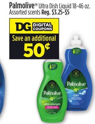 Dollar General Palmolive® ultra dish liquid offer