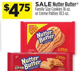 Dollar General Nutter butter® family size cookies or creme patties offer