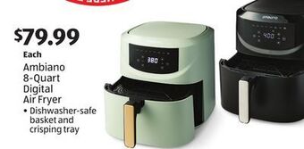 Aldi Ambiano 8-quart digital air fryer offer