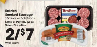 Kroger Eckrich Smoked Sausage offer