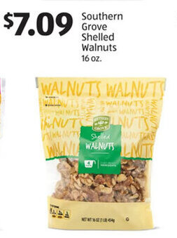 Aldi Southern Grove Shelled Walnuts 16 oz. offer