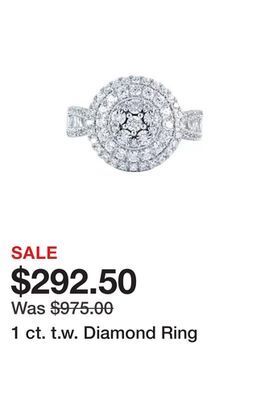 Belk 1 ct. t.w. diamond ring offer