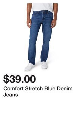 Belk Comfort stretch blue denim jeans offer