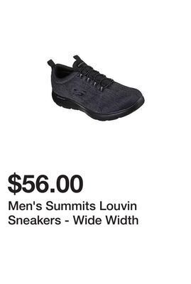 Belk Men's summits louvin sneakers - wide width offer