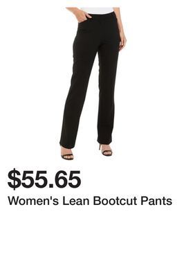 Belk Women's lean bootcut pants offer