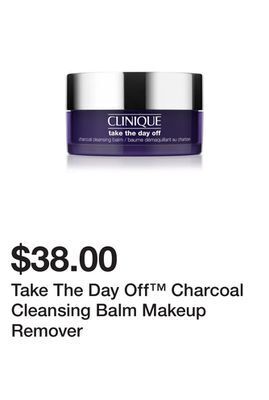 Belk Take the day off™ charcoal cleansing balm makeup remover offer