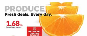 Hy-Vee Jumbo navel oranges offer
